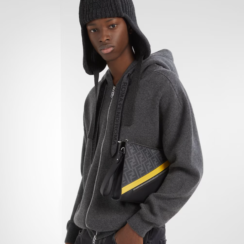 Fendi Diagonal Clutch